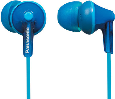 Panasonic RP-TCM125E-A Wired Headset(Blue, In the Ear)