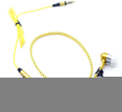 

Wellcare Zipper Handfree For Blackberry Curve 9330 Wired Headset with Mic(Yellow, In the Ear)