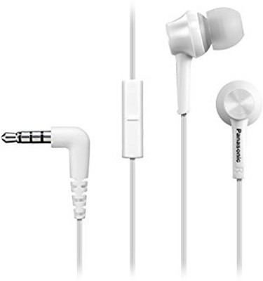 

Panasonic RP-TCM105E-W Wired Headset with Mic(WHITE COLOUR, In the Ear)