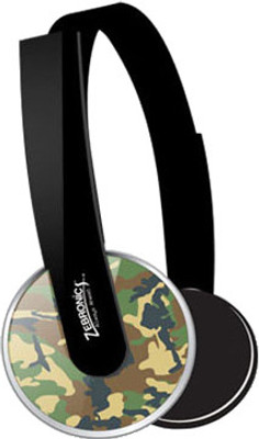 

Zebronics Brio Wired Headset with Mic(Militery Grey, On the Ear)