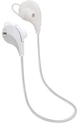 A CONNECT Z Jogger Stylish Hdset -21 Bluetooth(White, In the Ear)