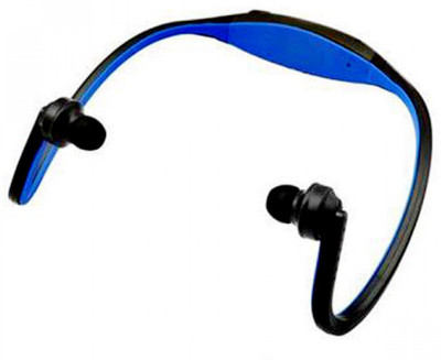 

Wonder World ™ Digital Sync™ X-100 Running Sport Gym Wireless Headphone Headset Earphone Music FM Radio 32 GB MP3 Player(Blue, 0 Display)
