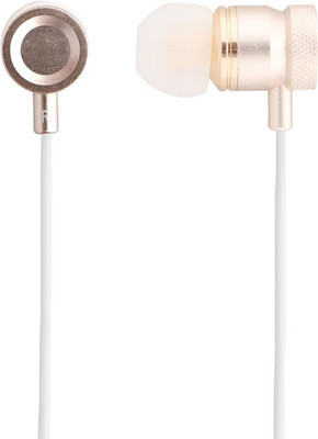 

OWO W3 Headset with Mic(Gold, In the Ear)