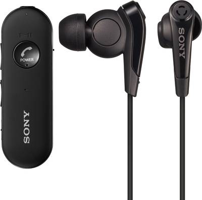 Sony MDR-EX31BN Stereo Dynamic Headphone Wireless Bluetooth Headset (Black) 