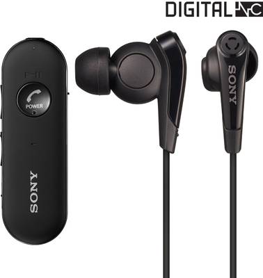Sony MDR-EX31BN Stereo Dynamic Headphone Wireless Bluetooth Headset (Black) 