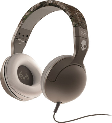 

Skullcandy S6HSFY-311 Wired Headset with Mic(Realtree Dark Tan, Over the Ear)