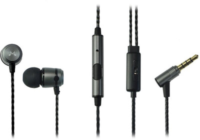 

SoundMagic E50S Wired Headset with Mic(Gun Black, In the Ear)