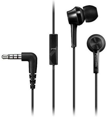 

Panasonic RP-TCM105E-K Wired Headset with Mic(BLACK COLOUR, In the Ear)
