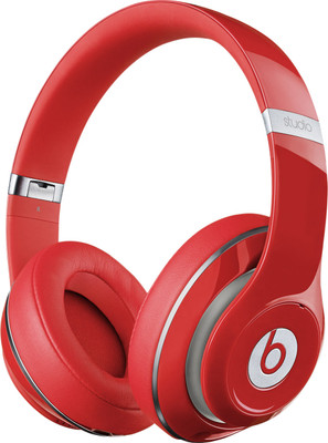 

Beats 900-00030-02 Wired Headset with Mic(Red, Over the Ear)