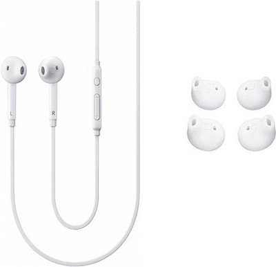 

A Connect Z Samsg S7 Great Sound Base -111 Wired Headset with Mic(White, In the Ear)