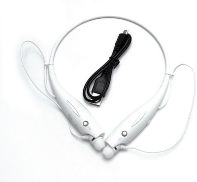 

Signature VMB-1 Trendy Bluetooth Headset with Mic(White, In the Ear)