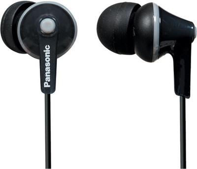 Buy Panasonic RP TCM125GWK Wired Headset with Mic Black In the