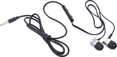 

TechnoFrats TFHS01 Wired Headset with Mic(Black, In the Ear)