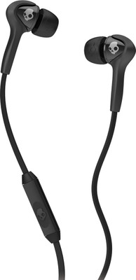 Skullcandy S2SBFY-033 Wired Headset with Mic(Black, In the Ear)