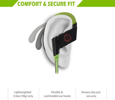 JOOMBOX Grooves Wireless Bluetooth Headset With Mic