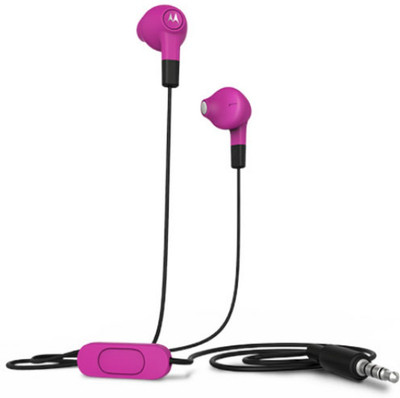 

Motorola Motorola Lumineers Wired Headset with Mic(Violet, In the Ear)