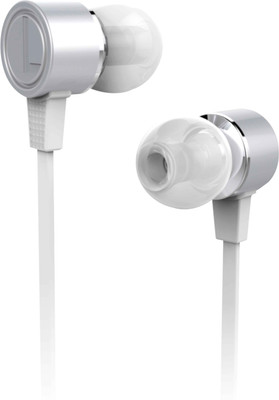 

Portronics Conch 202 Silver Wired Headset with Mic(Silver, In the Ear)