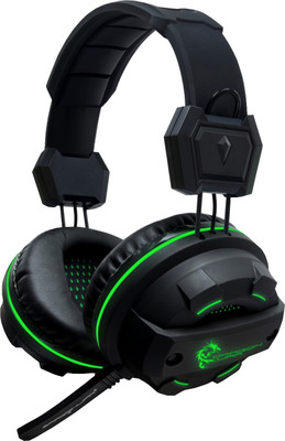 

Dragon War GHS-003 On the Ear Headset(Black, Over the Ear)