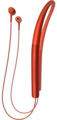 A CONNECT Z MDREx-750BT-High Quality Clear sound Headst- 236 Bluetooth(Red, In the Ear)