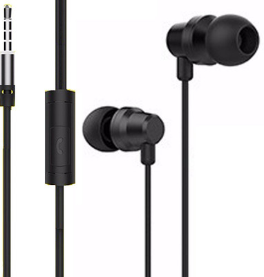 

Power BL-M2 Wired Headset with Mic(Black, In the Ear)