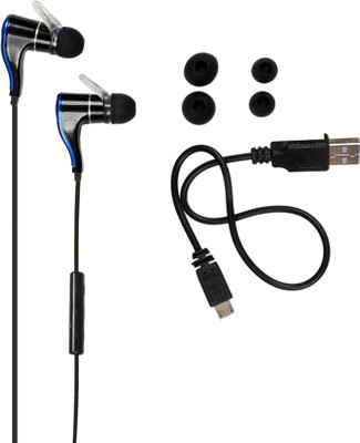 

OWO G5 Bluetooth Headset with Mic(Blue, In the Ear)