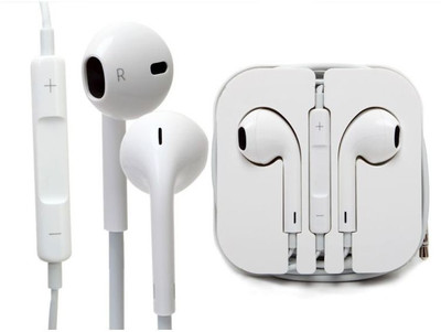 

A Connect Z APLL AcZ Great Sound Base -68 Wired Headset with Mic(White, In the Ear)