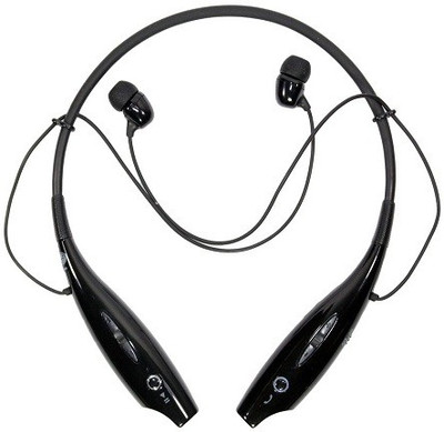 Pixxtech hsb730pixxhds Bluetooth Headset with Mic(Black, In the Ear)