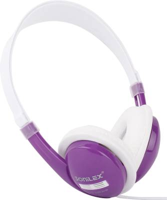 Sonilex SLG-1003HP Wired Headset (Purple) 