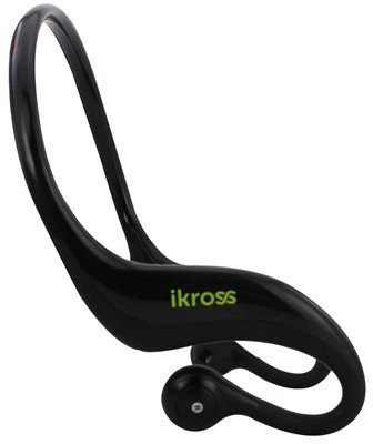 iKross A2DP Bluetooth Headset with Mic(Black, In the Ear)