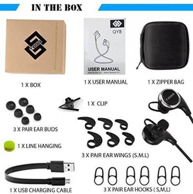 TAGG TAGG T-08-B Wireless Bluetooth Headset With Mic