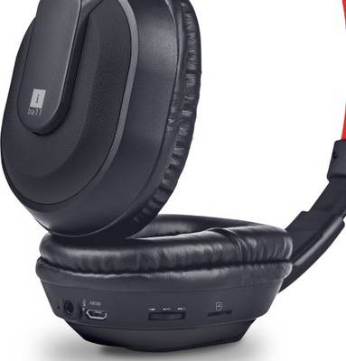 iBall Musi Tap Clarity Headsets with BT / FM / MicroSD Playback W...