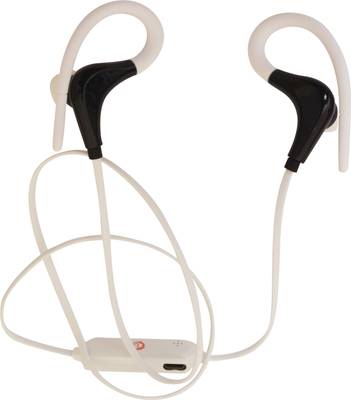 JOOMBOX SPORTZ-WHITE Wireless Bluetooth Headset With Mic