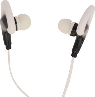 JOOMBOX SPORTZ-WHITE Wireless Bluetooth Headset With Mic