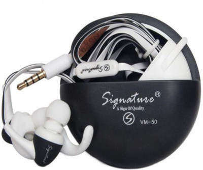 

Signature VM50 champ Wired Headset with Mic(Multicolor, In the Ear)