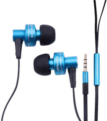 

Awei ES900i Headphone(Blue, In the Ear)