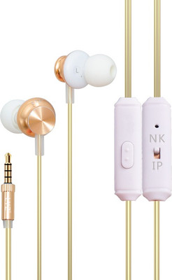 

HI-PLUS H102F Wired Headset with Mic(White, In the Ear)