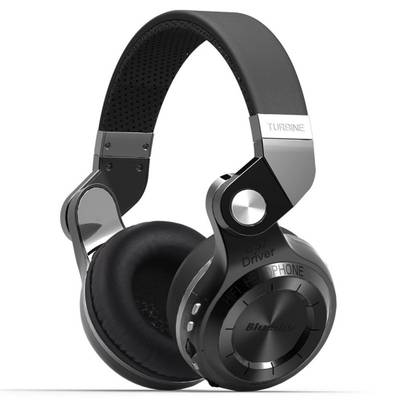 Bluedio T2 Plus Bluetooth Headphone - Black Wired & Wireless Bluetooth Headset (Black) 