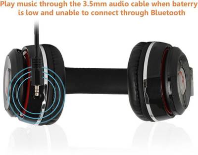 fiado s460 high bass stereo dynamic headphone bluetooth Headphone...
