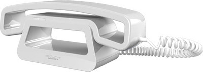 

Swiss Voice CH-01 Wired Headset with Mic(White & White, On the Ear)
