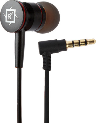 

MUTEBOX MXE-900 STYLE SERIES BEST Wired Headset with Mic(BLACK-RED, In the Ear)