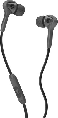 Skullcandy S2SBDY-209 Wired Headset with Mic(Carbon Grey, In the Ear)