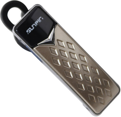 Callmate G501 Bluetooth Headset with Mic(Golden, In the Ear)