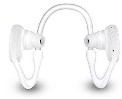 Pinglo 31 Bluetooth Headset with Mic(White, In the Ear)