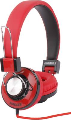 Sonilex SLG-1006HP Wired Headset (Red) 