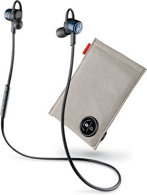 Plantronics BackBeat GO 3 Wireless Headphone With charging Case Bluetooth Headset with Mic(Black, In the Ear)