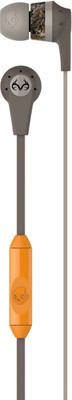 Skullcandy S2IKFY-325 Wired Headset with Mic(Real Tree Dark, In the Ear)
