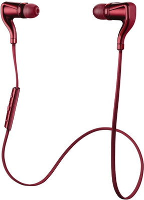 

Plantronics 200575-09 Bluetooth Headset with Mic(Red, In the Ear)
