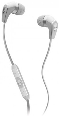 

Skullcandy S2FFFA-257 Wired Headset with Mic(White & Chrome, In the Ear)