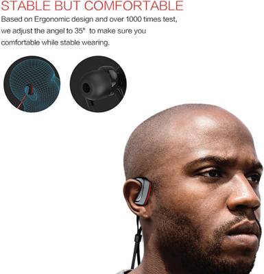Envent LiveFit 510 Black Wireless Bluetooth Headset With Mic