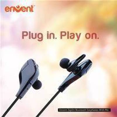 Envent LiveFit 510 Black Wireless Bluetooth Headset With Mic